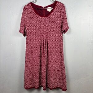 Maeve Red Patterned Women's Dress